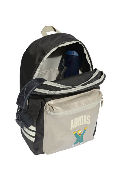 adidas Hnědo-béžový chlapecký batoh JM4466 Y SIM BPK