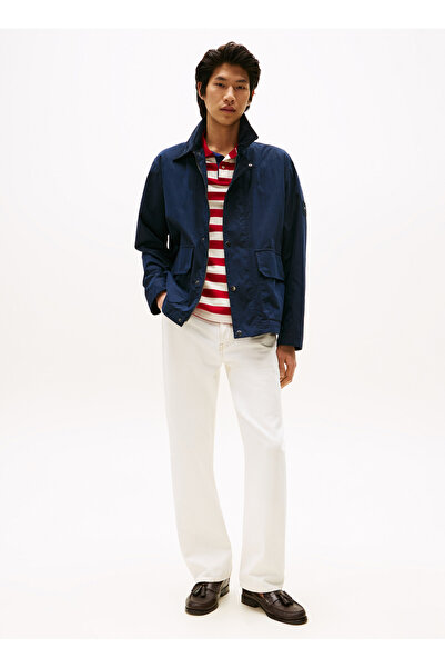 Tommy Hilfiger Regular Fit Su İtici Kadife Yaka Detaylı Ceket Erkek CEKET MW0MW39638 DW5