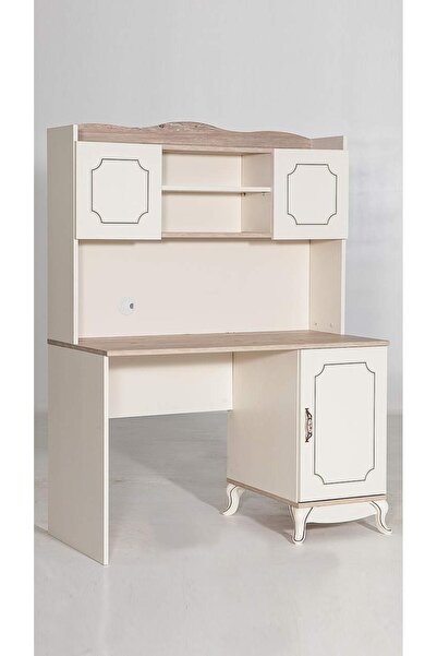 SANDALİE Mira 59x120 Cm Çalışma Masası Bilgisayar Masası Ofis Ders Yemek Masası Sedef