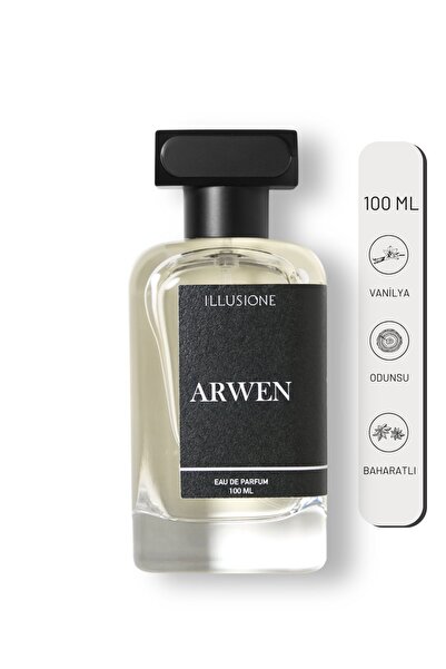 ILLUSIONE FRAGRANCE Arwen Edp Erkek Parfüm 100ml | Vanilya-odunsu-baharatlı | Lavanta, Safran, Amber, Paçuli