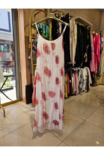 MADE İN ITALY Italyan Kadın Askılı Elbise