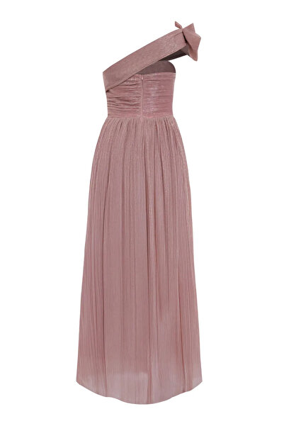 Keikei Pudra moonlight tek kol uzun elbise