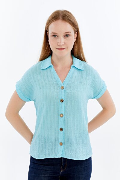 Maison La Femme Cămașă cu mânecă scurtă din in