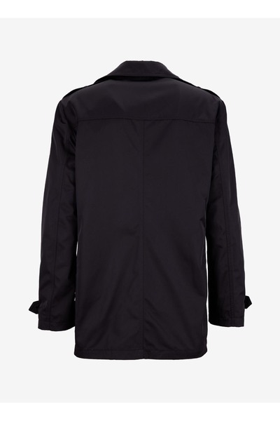 Fabrika Siyah Erkek Trençkot F5WM-TRC 2873