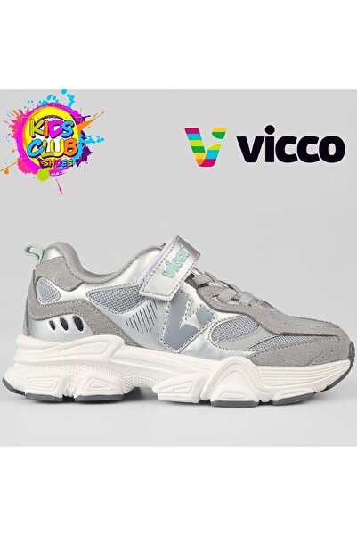 Vicco Παιδικά Αθλητικά Παπούτσια Wild Orthopedic ΓΚΡΙ