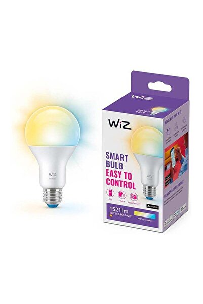 Wiz Smart LED Bulb A67 E27, 100W, RGB, Wi-Fi And Bluetooth, Works with Alexa And Google Assistant