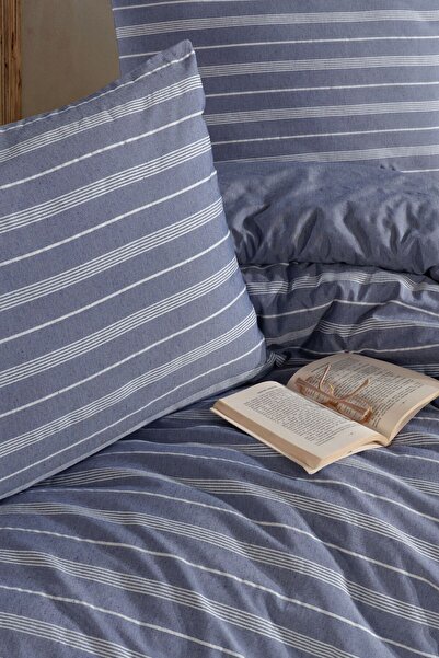 VAROL Σετ Παπλωματοθήκη Stripe Satin (KING SIZE).