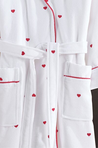 VAROL Love Series Heart Hooded (Children's Bathrobe)