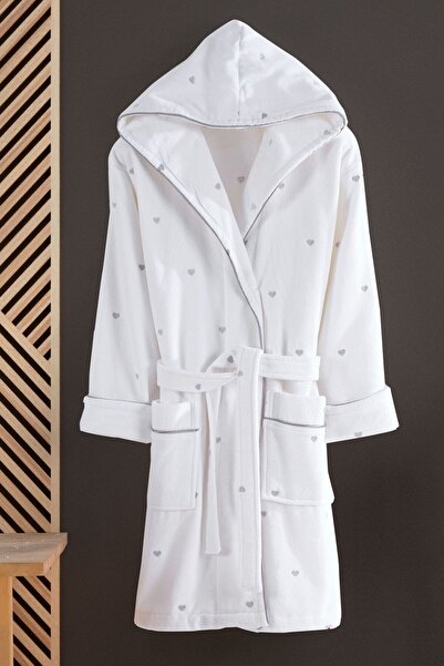 VAROL Love Series Heart Hooded (Children's Bathrobe)