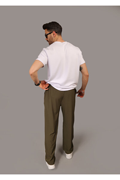 EydaMoon Αθλητικό παντελόνι από ύφασμα αλεξίπτωτου με χαλαρή εφαρμογή Quick Dry