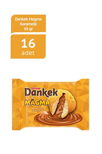 Ülker Dankek Magma Karamelli 65 Gr X16 Adet