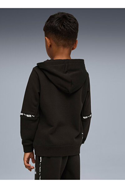 Puma Печатана черна суитшърт за момчета 63239601-PUMA X HOT WHEELS Graphic