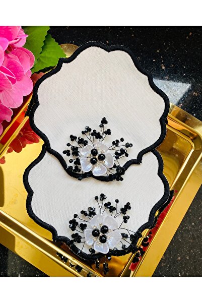 ELÇİÇEK HOME Sunum Peçete,Kokteyl Peçete,Kahve Yanı Sunum Peçete 2’li