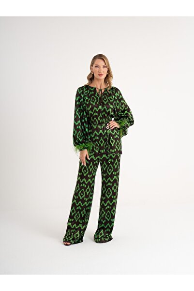 SERPİL Serpil Kadın Saks Takım 39081