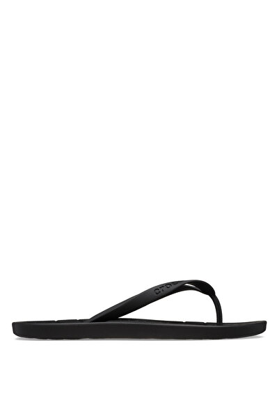 Crocs Flip 210089-001 Унісекс тапочки з логотипом на носку в смужку Зручні тапочки на підошві з підошвою, що підтримує