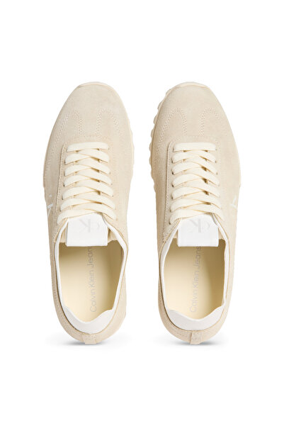 Calvin Klein Logolu Süet Sneaker Ayakkabı YW0YW018980LN AYAKKABI YW0YW01898 0LN
