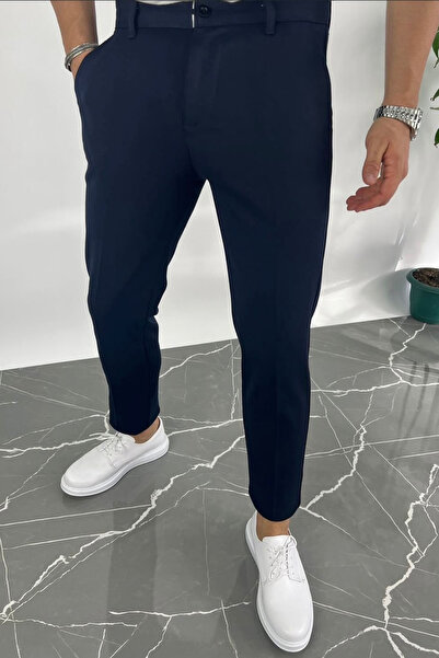 thesunfyre ЧОЛОВІЧІ Італійський крій Slim Fit - Екстра вузький крій Якісний еластичний лікра Тканина довжиною до щиколотки Штани