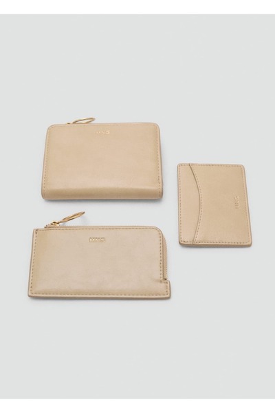 MANGO Woman Kompakt deri etkili para cüzdanı
