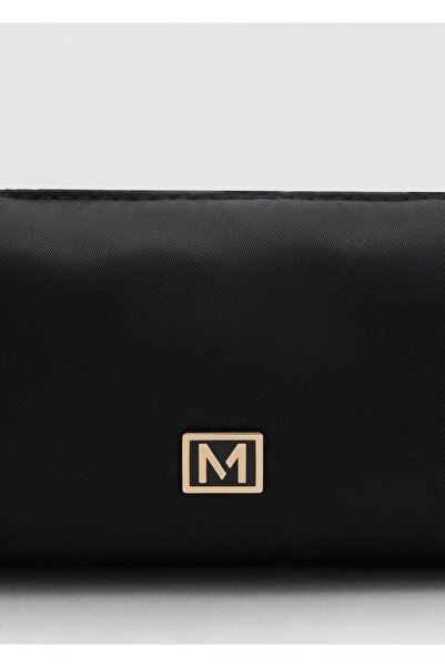 MANGO Woman Naylon fermuarlı kalemlik