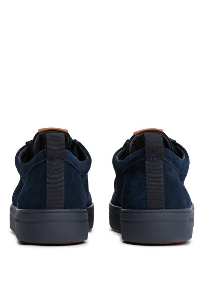 Tommy Hilfiger Lacivert Erkek Günlük Ayakkabı MODERN LIGHT SUEDE MOC TOE SHOE