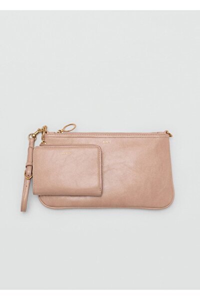 MANGO Woman Kompakt deri etkili para cüzdanı