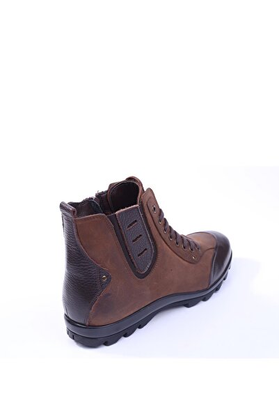 Fosco 2299 Hakiki Deri Termo Taban Erkek Spor Bot