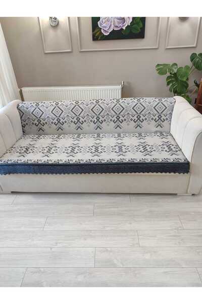 maison aura KOLTUK ÖRTÜSÜ SÜNGERLİ KAYMAZ