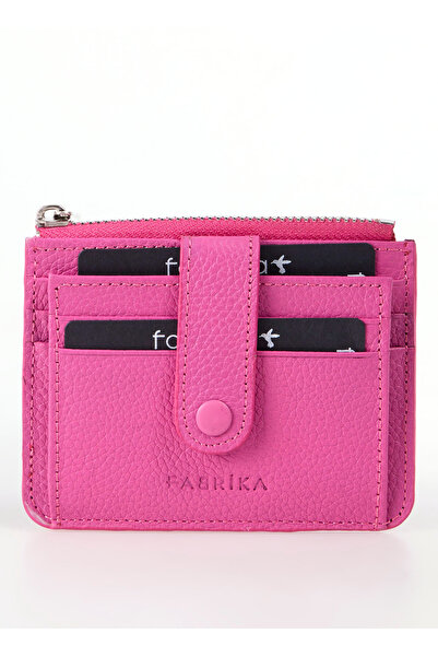 Fabrika Pembe Kadın Kartlık frk 533 Flt Deri pembe