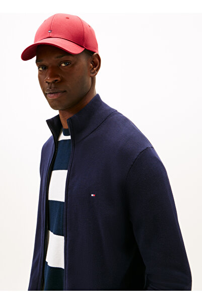 Tommy Hilfiger Бавовняний світшот на блискавці Essential