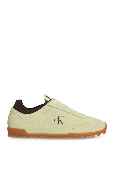 Calvin Klein LOW PROFILE RUNNER MG SUE Yeşil Kadın Sneaker