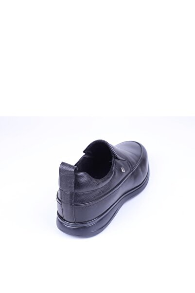 Fosco 9547 Мъжки черни класически гумени обувки от естествена кожа