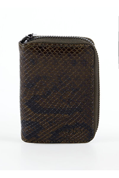 Fabrika Yeşil Kadın Cüzdan Frk 527 grk Deri Yeşil