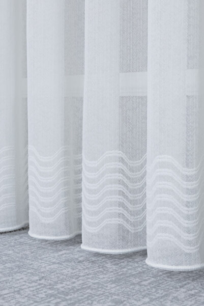 Brillant Living Room Bedroom Plain Avant-Garde New Season 2025 1/3 Dense Pleated Tulle Curtain Cra