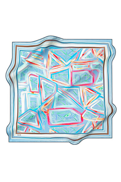 Aker Eşarp Mavi Kadın Eşarp 8794701322