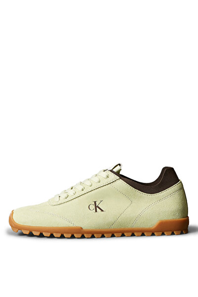 Calvin Klein LOW PROFILE RUNNER MG SUE Yeşil Kadın Sneaker