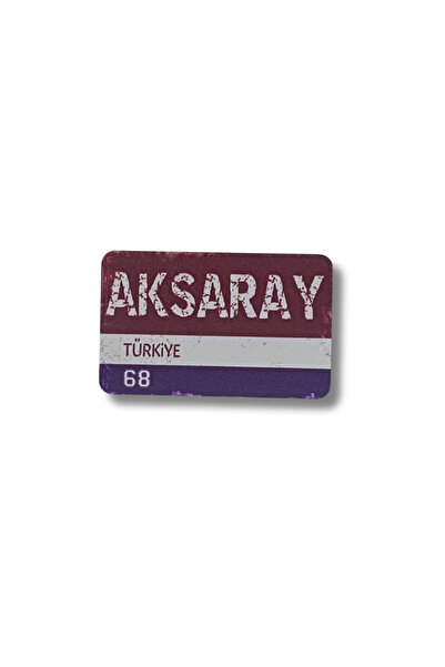 CraftbyBYC Amasya Şehir Temalı Retro Ahşap Buzdolabı Magneti-Hediyelik Konsep...