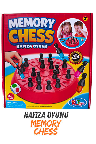 OYUNKAFASI MEMORY CHESS - HAFIZA OYUNU - BÜYÜK BOY ( Renklerle Hafıza ve Zihi...