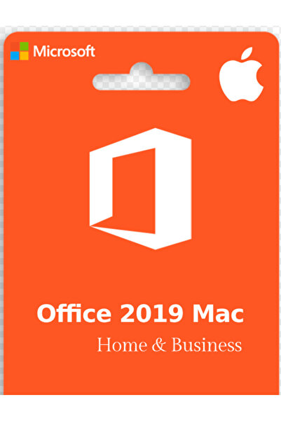 MICROSOFT Office 2019 EV VE İŞ ( Kalıcı - Ömür Boyu Lisans -MAC CİHAZ ) -1 Cihaz