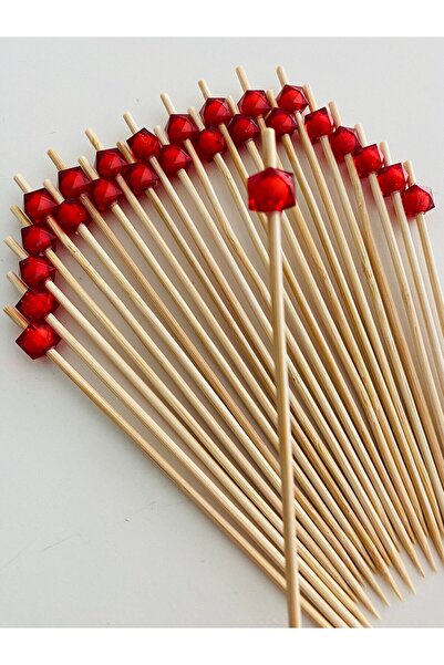 yağmur gökçe رقم: 87 - 25 قطعة من أعواد تنظيف الأسنان الطويلة بطول 15 سم