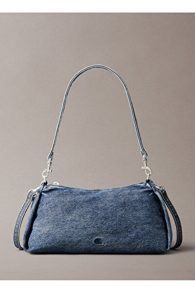 Calvin Klein Ck Lv04f3222g Denım Layla Shoulder Sm Kadın Çanta
