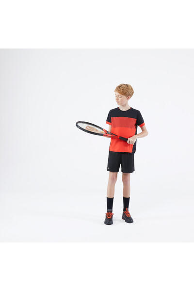 Decathlon Kuikma Çocuk Tenis Şortu - Siyah - TSH Dry