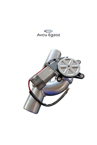 Yerli Aç Kapat Motorlu Cut Aut Çatal Egzoz