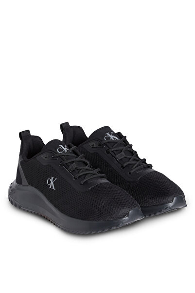 Calvin Klein Siyah Erkek Sneaker EVA RUNNER MIX MESH