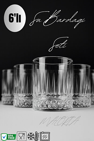 Maloria Eliza Su Bardağı | 6'lı 250cc