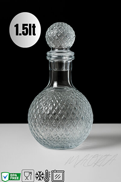 Maloria Kesme Kapaklı Karaf, Sürahi | 1.2lt