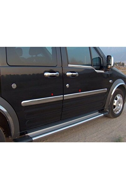 Genel Markalar Ford Connect Ford Connect 2002-2009 Krom Yan Kapı Çıtası 4 Parça Paslanmaz Çelik