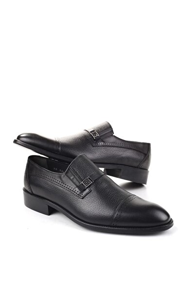 Smart 1603 Κλασικά ανδρικά παπούτσια χωρίς κορδόνια από γνήσιο δέρμα