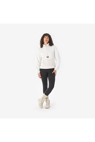 Decathlon Quechua Kadın Outdoor Polar - Bej - MH100