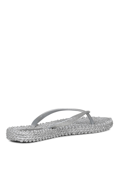 Ilse Jacobsen Gümüş Kadın Plaj Terliği CHEERFUL01