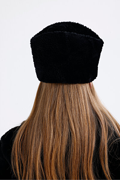 fubileather Ay Yıldızlı Atatürk Kuva-i Milliye Kalpağı Kuzu Derisi